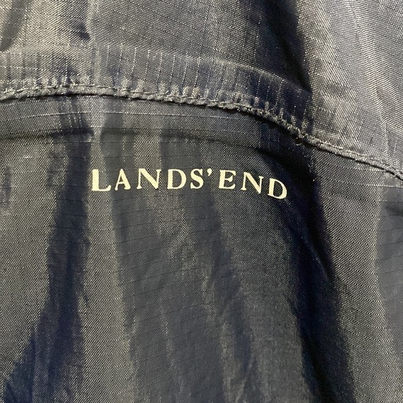 LANDS’ End Youth Rain Shell Windbreaker Size 10-12 🌟 - Picture 2 of 9